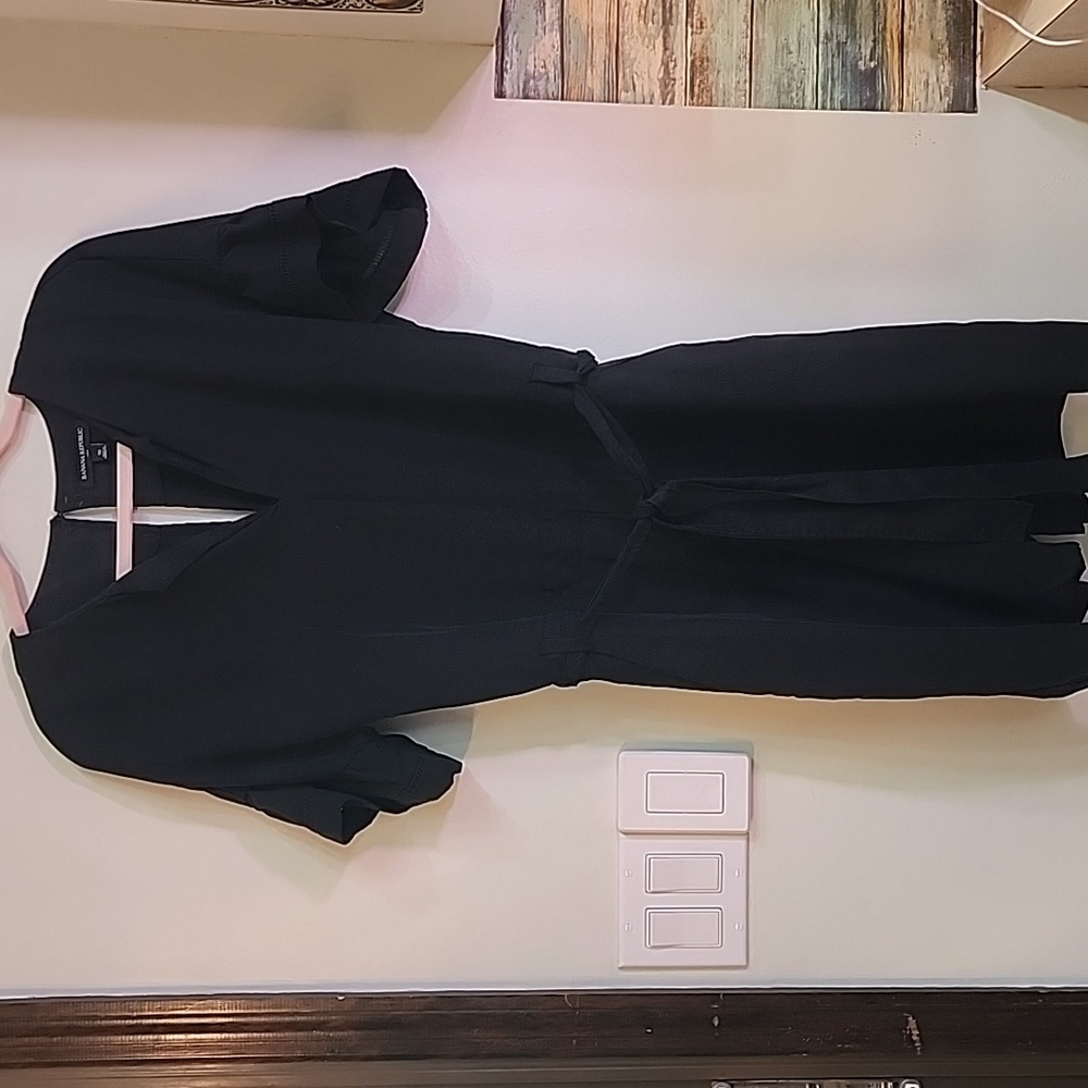Banana Republic Classic Black Romper
